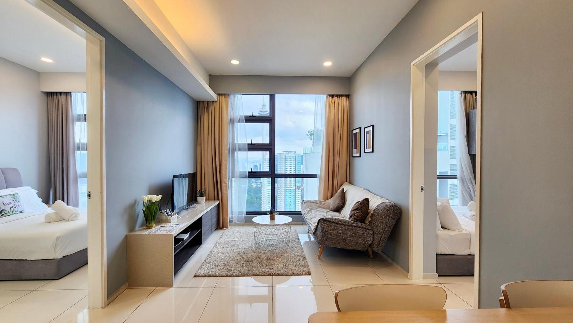 Appartement Skyline View In Bukit Bintang The Robertson 42F à Kuala Lumpur Extérieur photo